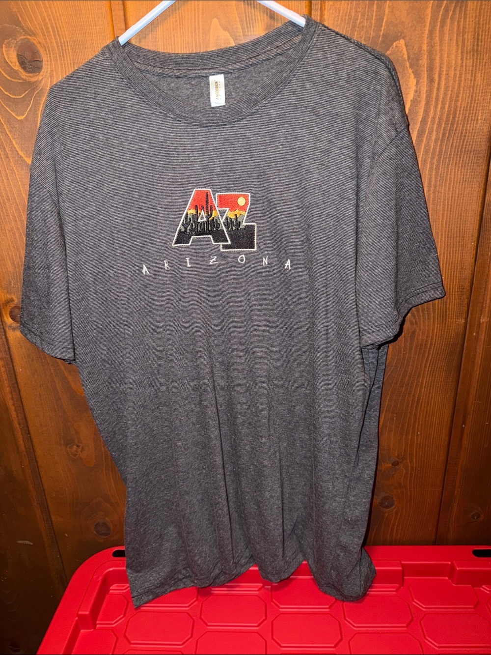 Arizona Short Sleeve Graphic Tee - Charcoal Gray
